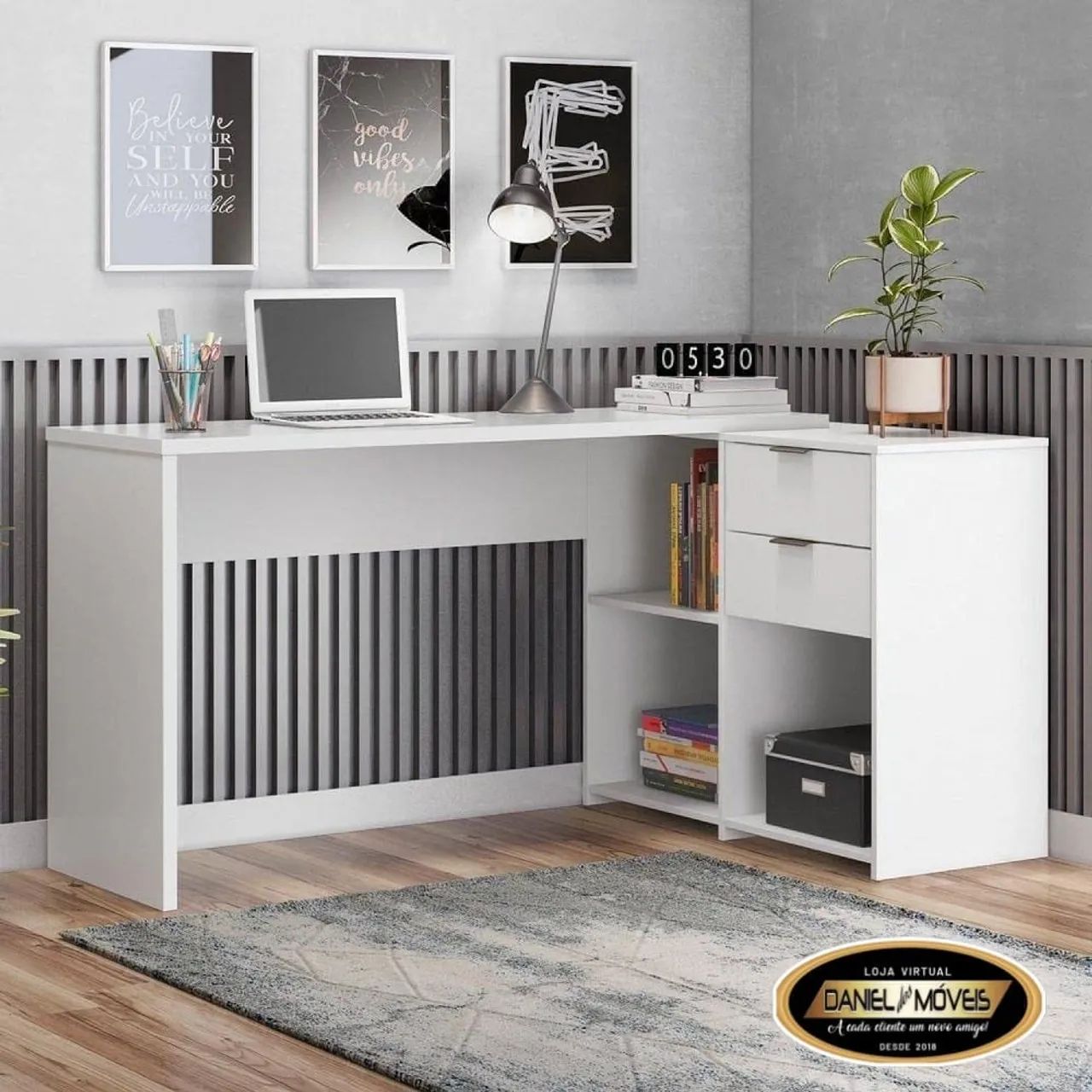 Mesa escritório flex 