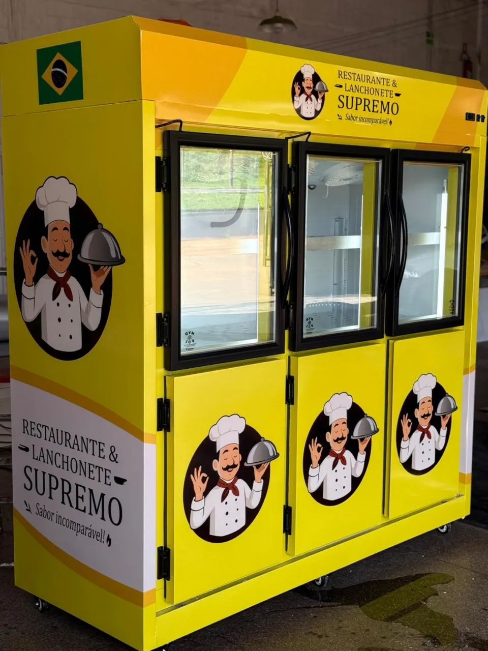Geladeira expositora 