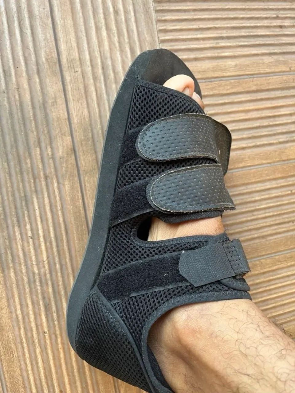 Sandália para proteger pé pós cirurgia  - Foto 5
