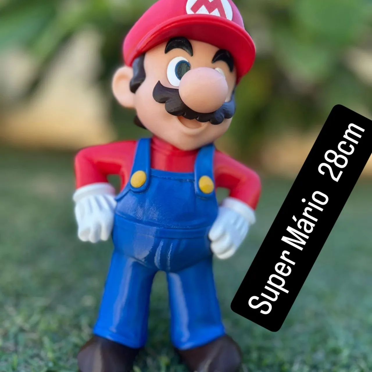 Super Mário Bros em 3d ...28cm - Foto 2