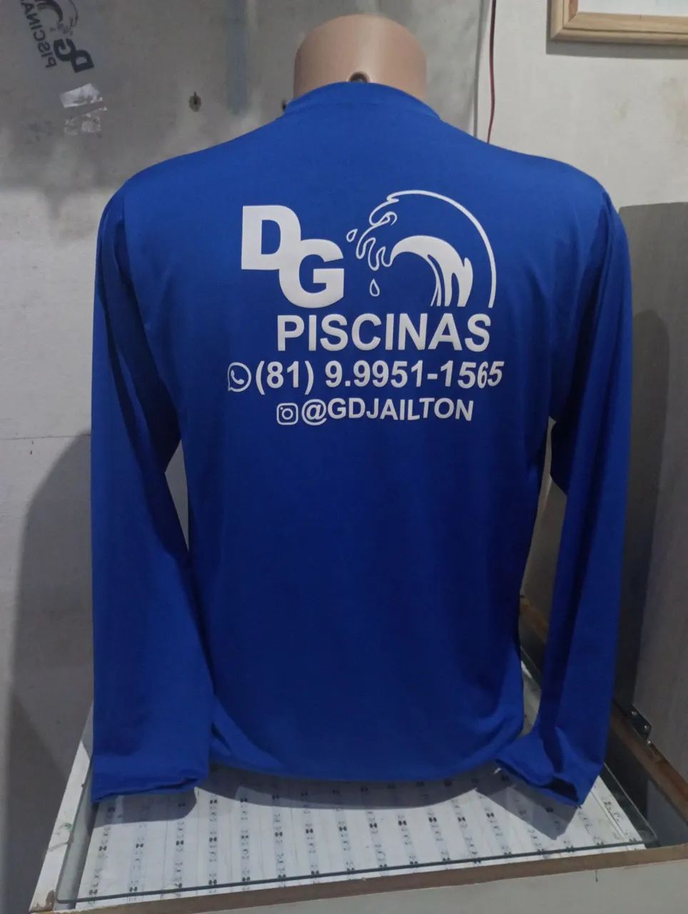 Camisa Manga Longa UV Personalizada  - Foto 2