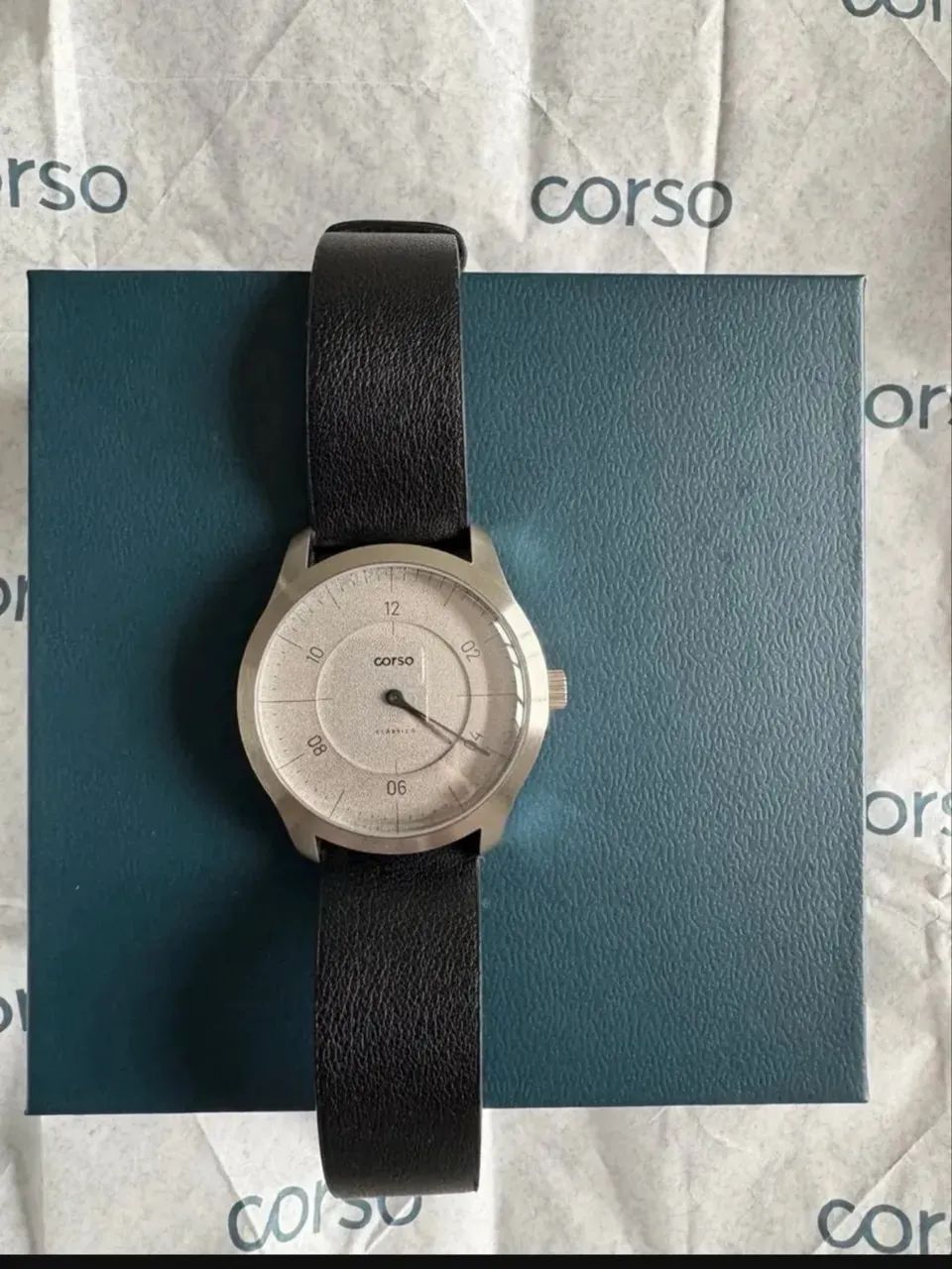 Relógio Corso Cinza