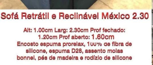 Sofá retrátil preto  - Foto 2