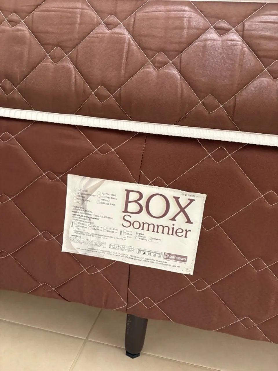 Cama Box Solteiro com Colchão - Foto 3