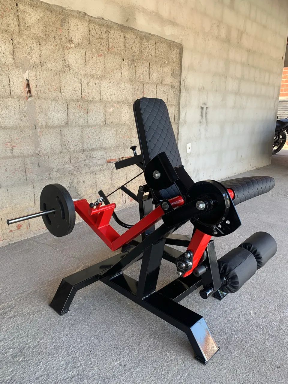 Extenssora com mesa flexora 