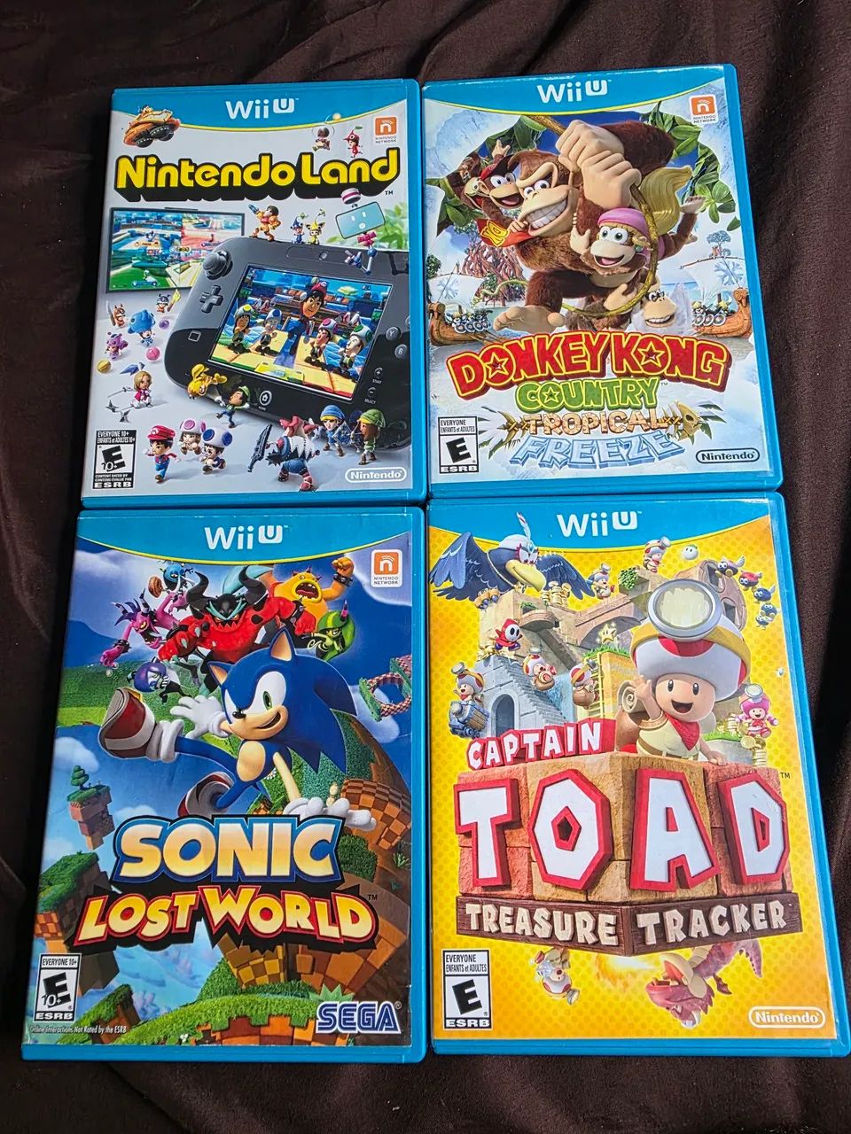 Lote Jogos WiiU