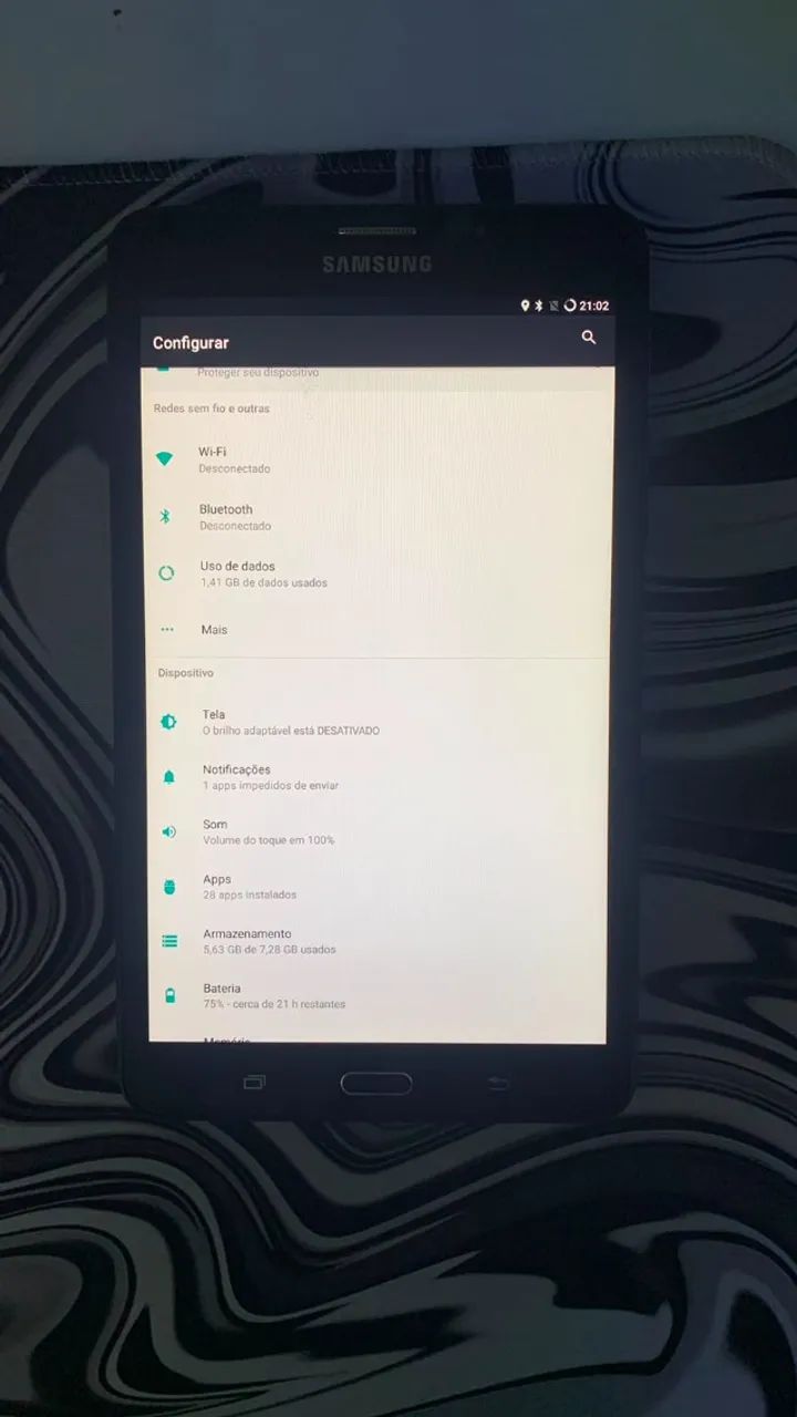 Samsung Galaxy Tab A6 SM-T285M 4G com Android 7.1.2 LineageOS - Foto 5