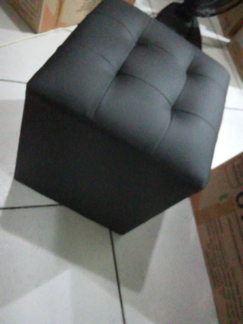 Pufe couro  - Foto 5