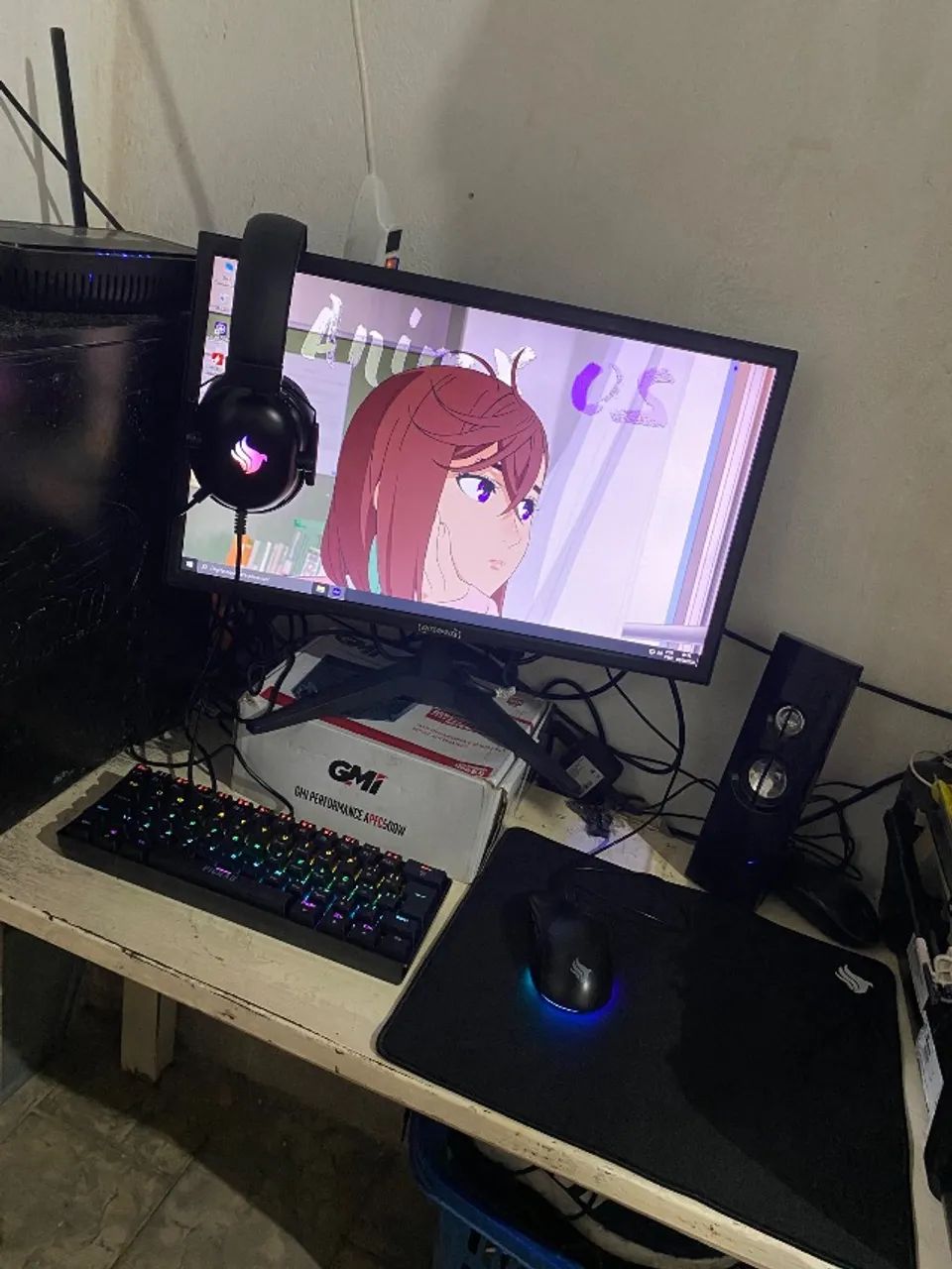 Computador gamer basico com perifericos teclado mecanico mouse mousepad - Foto 4