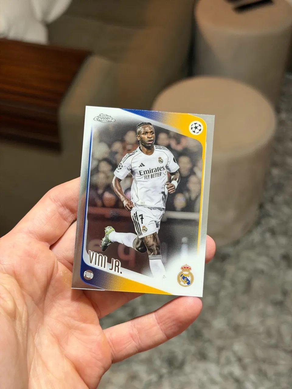 card topps chrome vini jr e mbappe - Foto 2