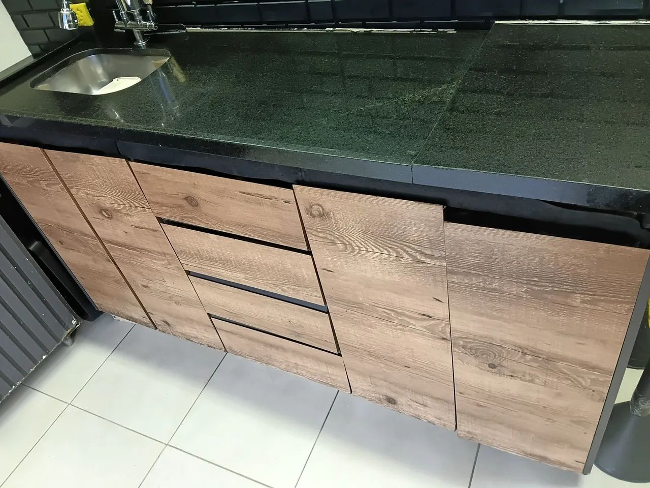 Bancada de Mármore Preto 177×60 - Foto 2