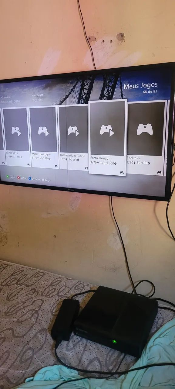 Xbox 360 destravado com jogos  - Foto 2
