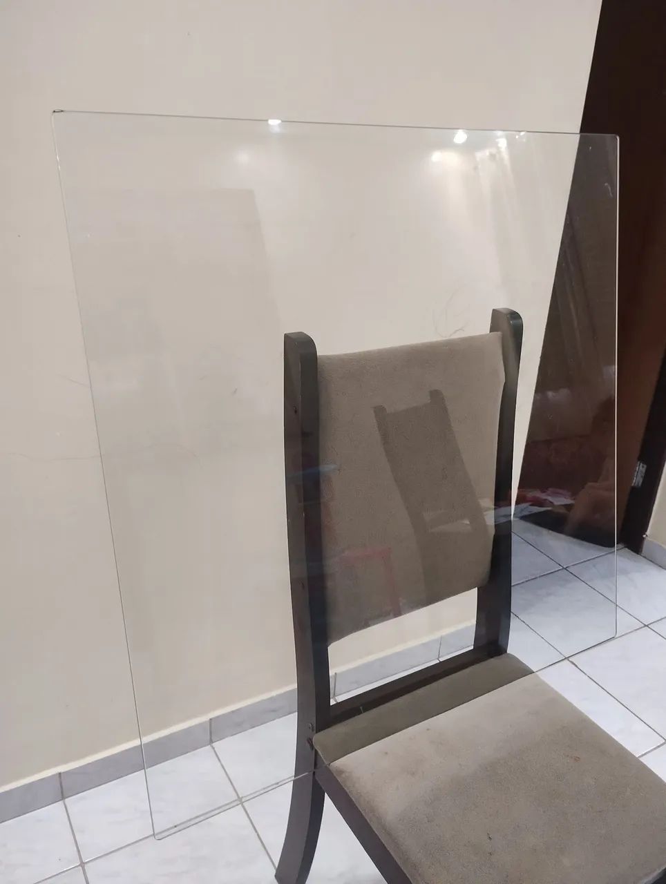 Vidro de mesa 