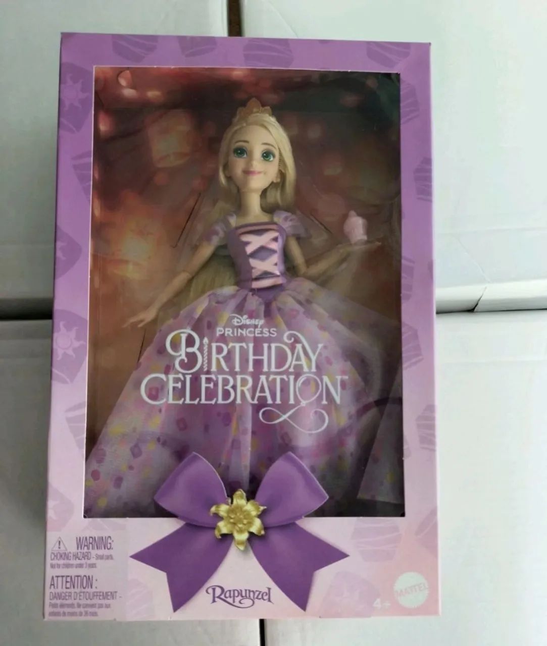 BONECA BARBIE RAPUNZEL ANIVERSÁRIO MATTEL ARTICULADA NOVA LACRADA  - Foto 2