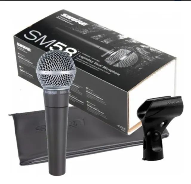 Microfone Shure Sm58 - Original na caixa com todos os acessórios - Foto 4