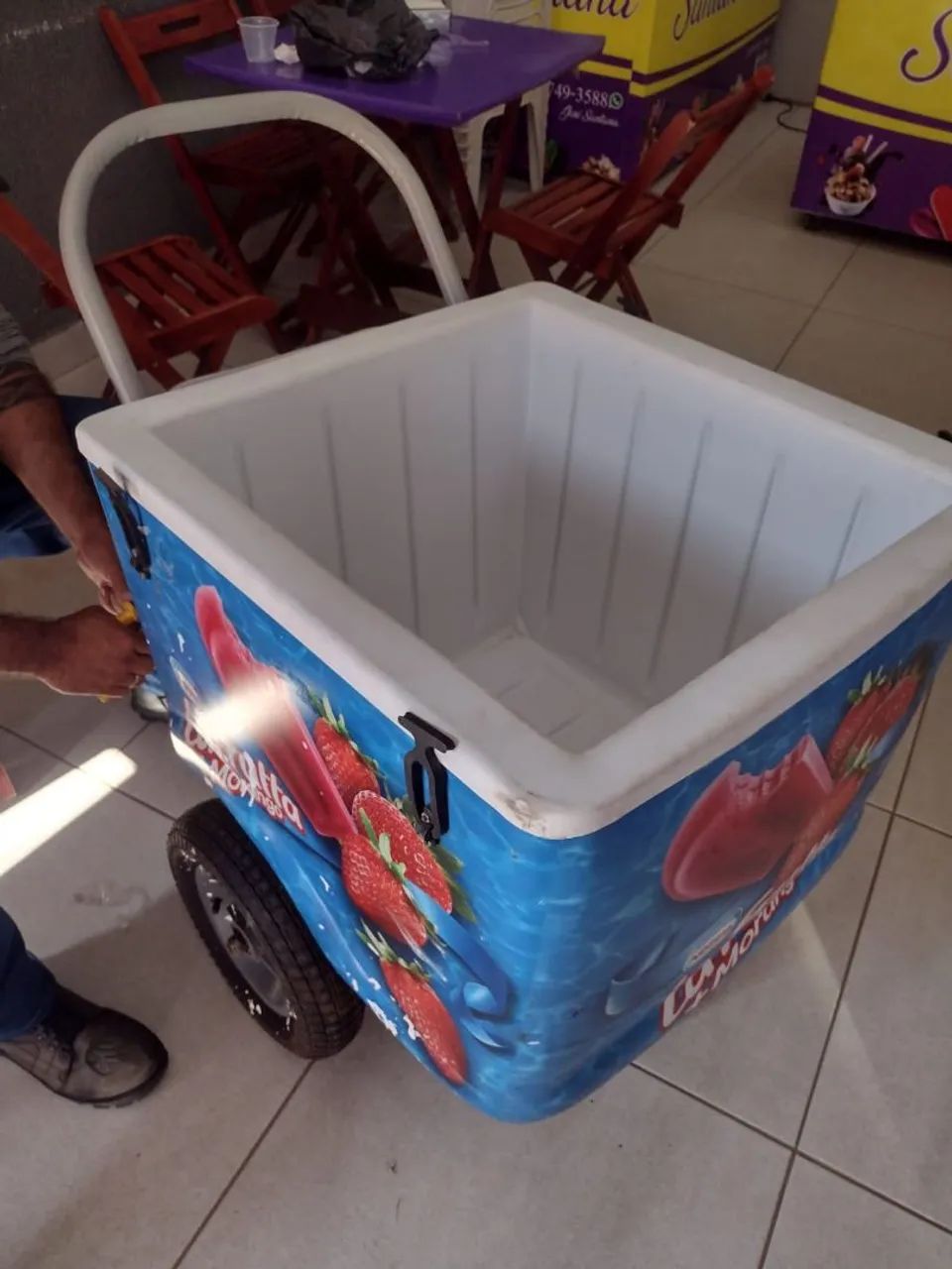 Excelente carrinho de picolé  - Foto 2