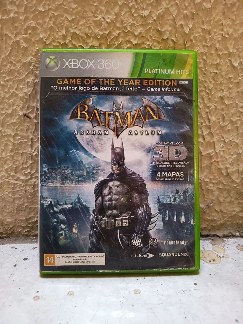 Batman: Arkham Asylum ? Xbox 360 (ORIGINAL)