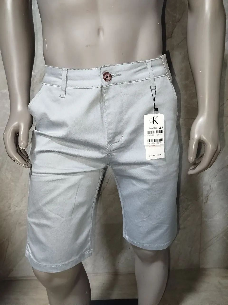 Shorts bermuda sarja Calvin  - Foto 2