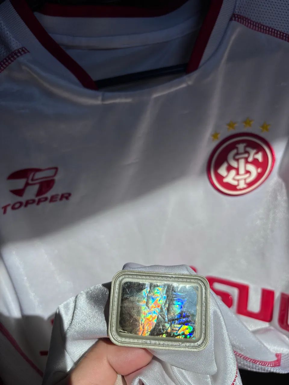 Camisa internacional branca 2002