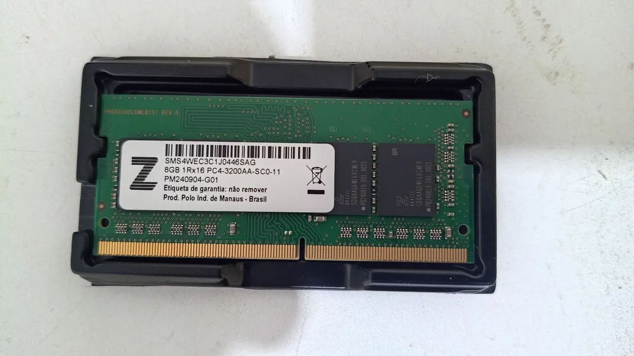 Mem ória ddr4 8GB para Notebook  - Foto 2