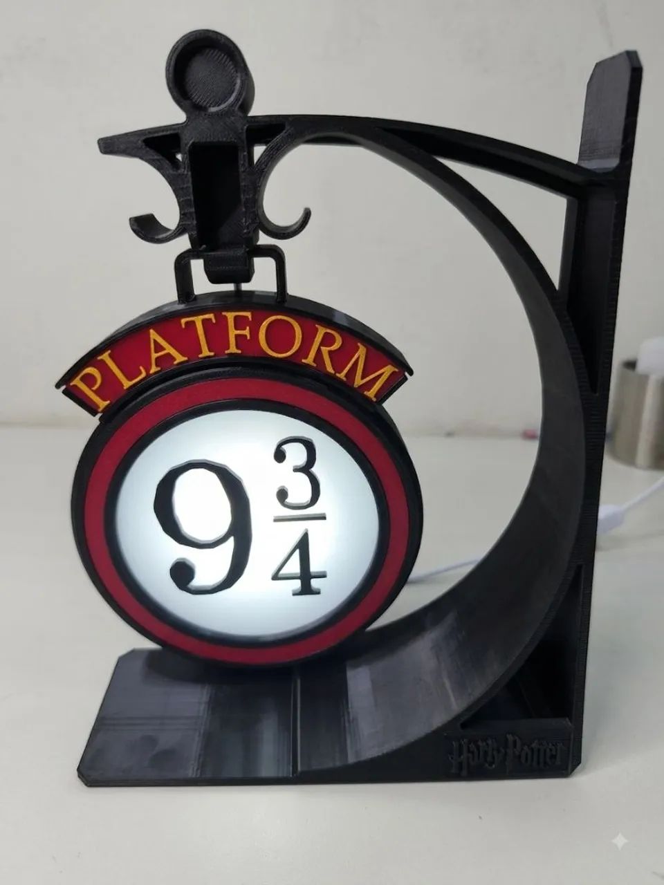 Luminária Plataforma 9/¾ - Harry Potter - Foto 3