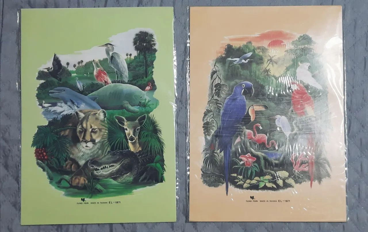 2 blocos de papel de carta clarinho anos 80, 90