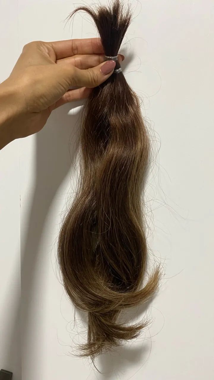 Cabelo perfeito, humano e limpo