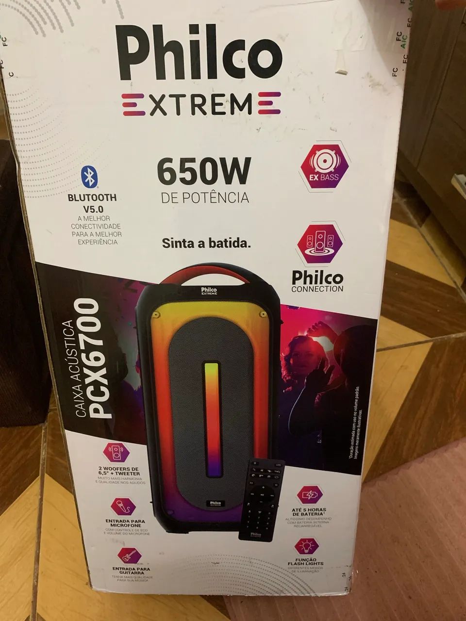 Vendo caixa de som philco xtrem pcx6700 - Foto 2