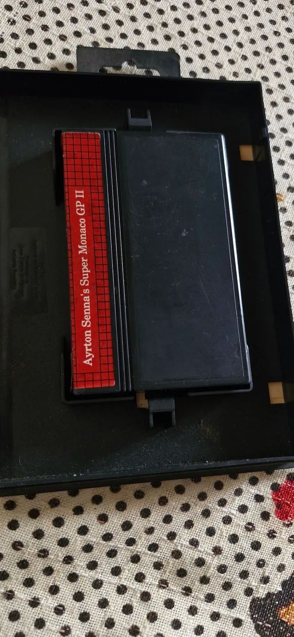 Jogo Master System Ayrton Senna Super Monaco  - Foto 2