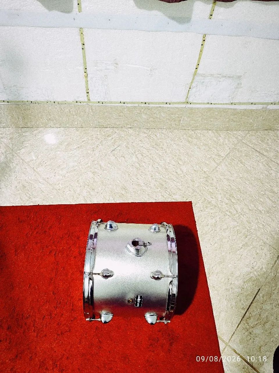 Tom de bateria de 12 polegadas 6 afinação da Wolf drums usado perfeito  - Foto 5