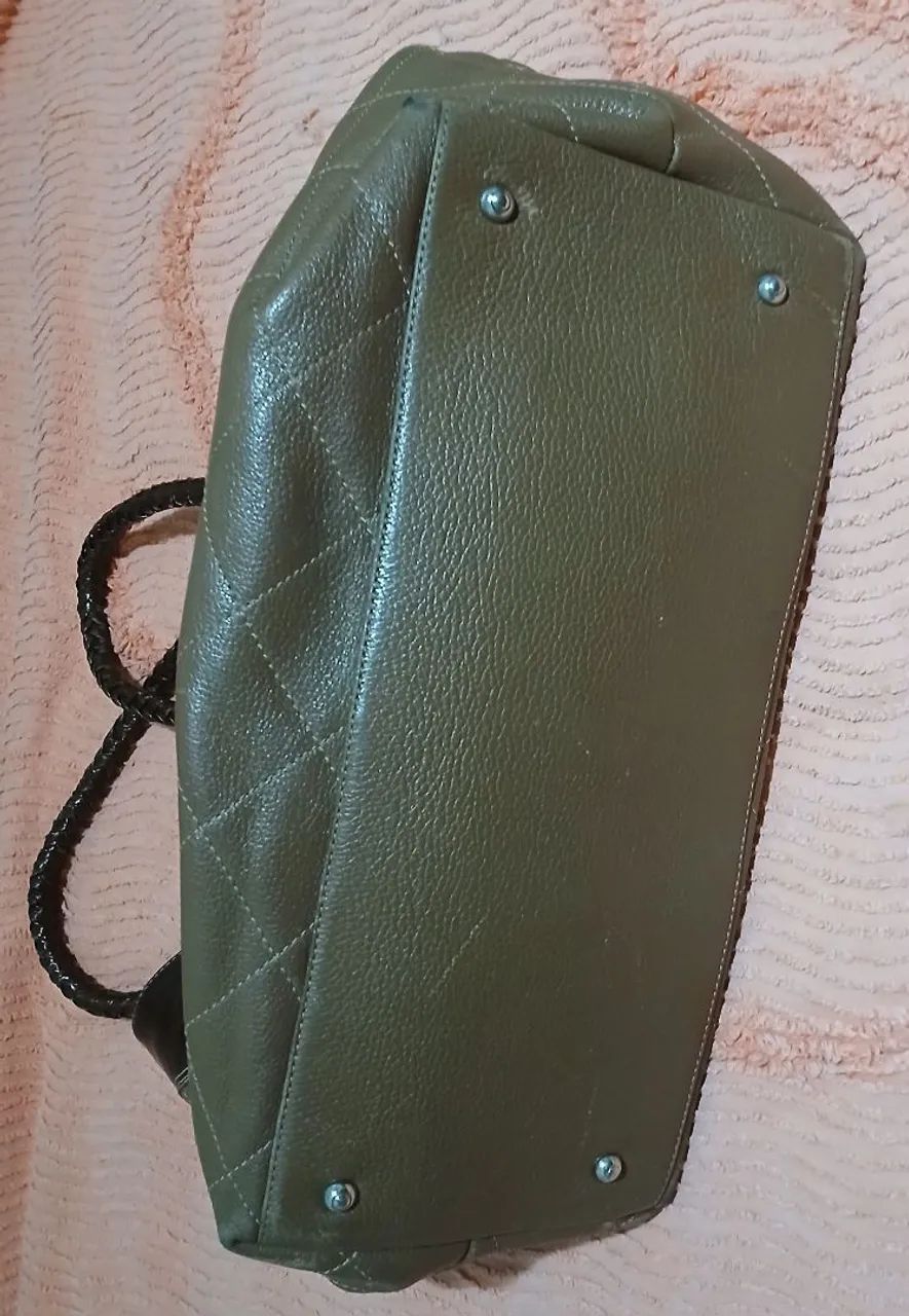 COURO LEGITIMO -BOLSA MARAVILHOSA  - Foto 5