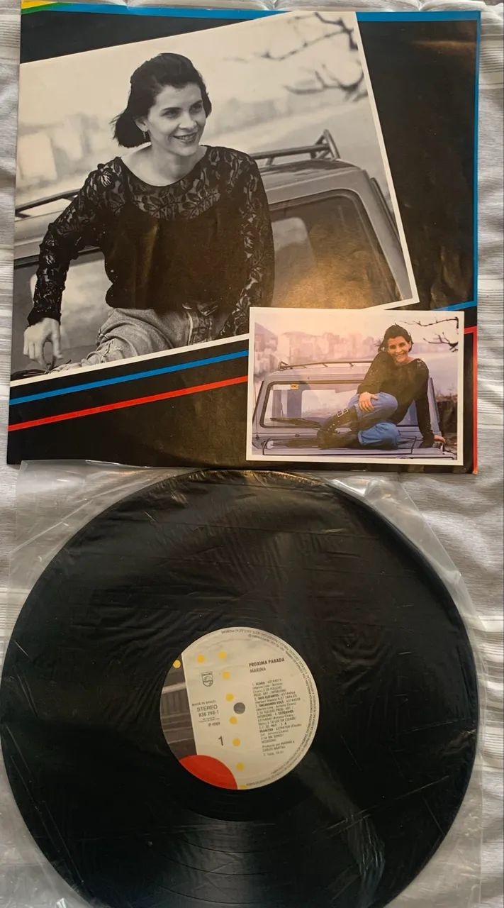 LP Marina Lima - Próxima Parada - 1989 - Philips - Vinil Original - Foto 3
