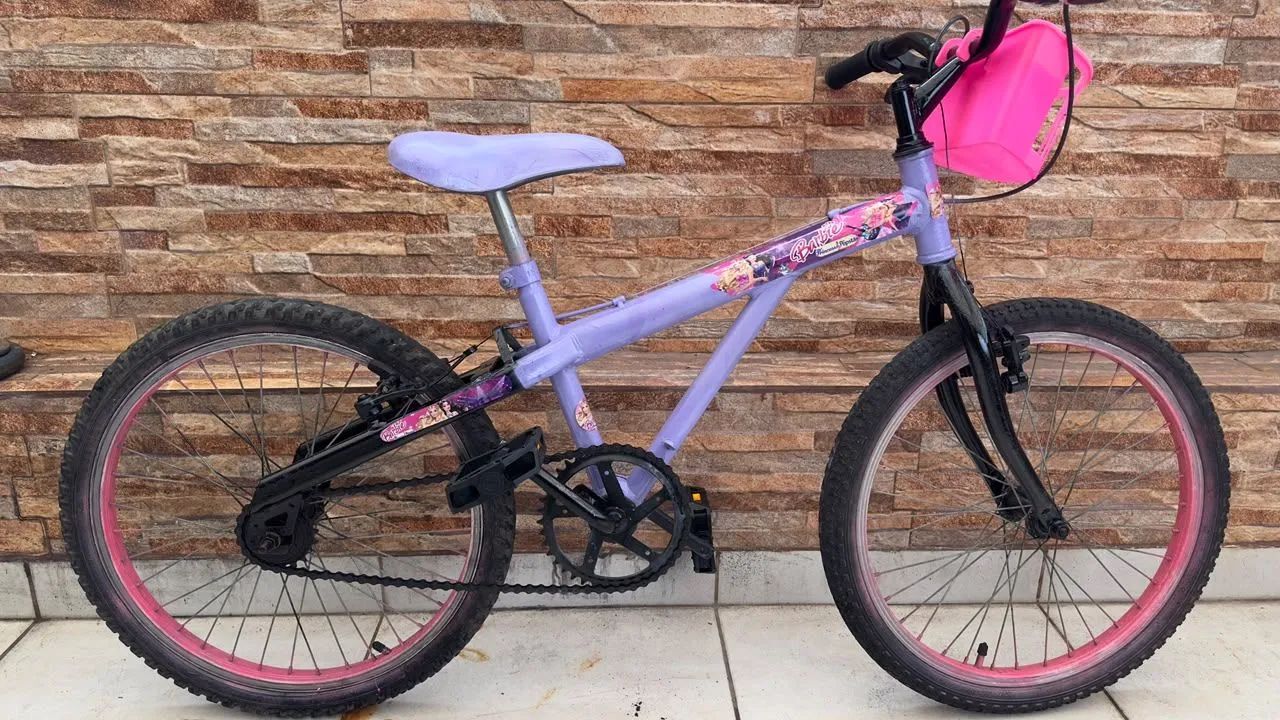 Bicicleta aro 20 menina