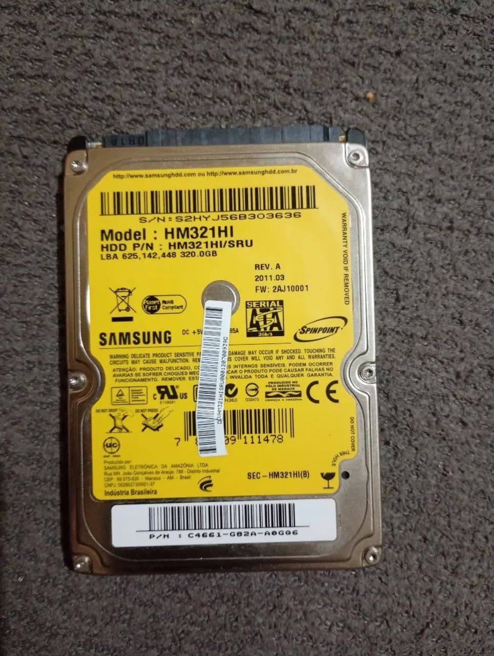 SSD de 120gb