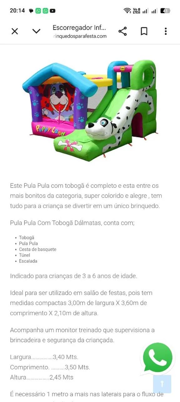 Castelo Inflável com Escorrega  - Foto 5