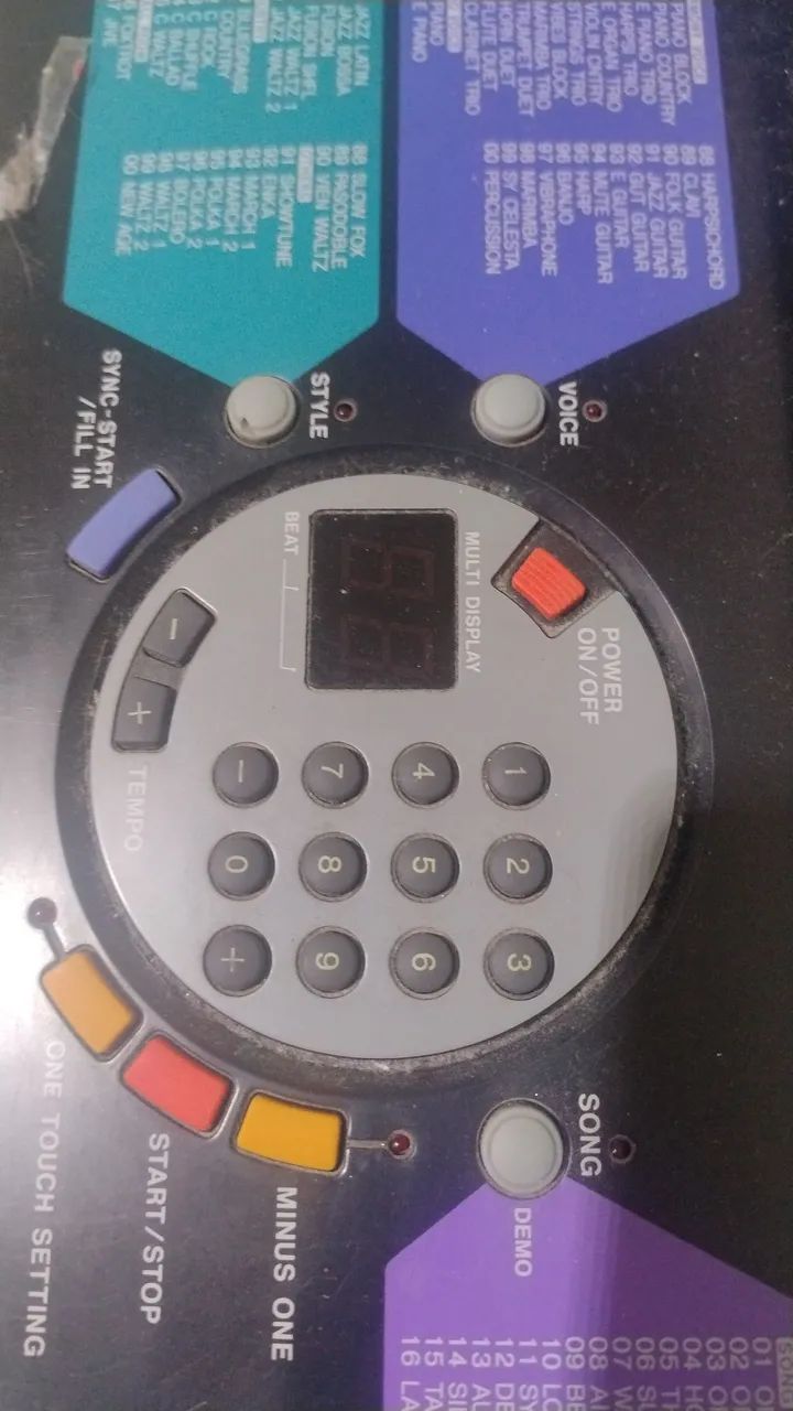 TECLADO YAMAHA 5/8 - Foto 3