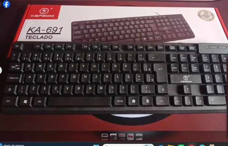Teclado kapbom 691 - Foto 2