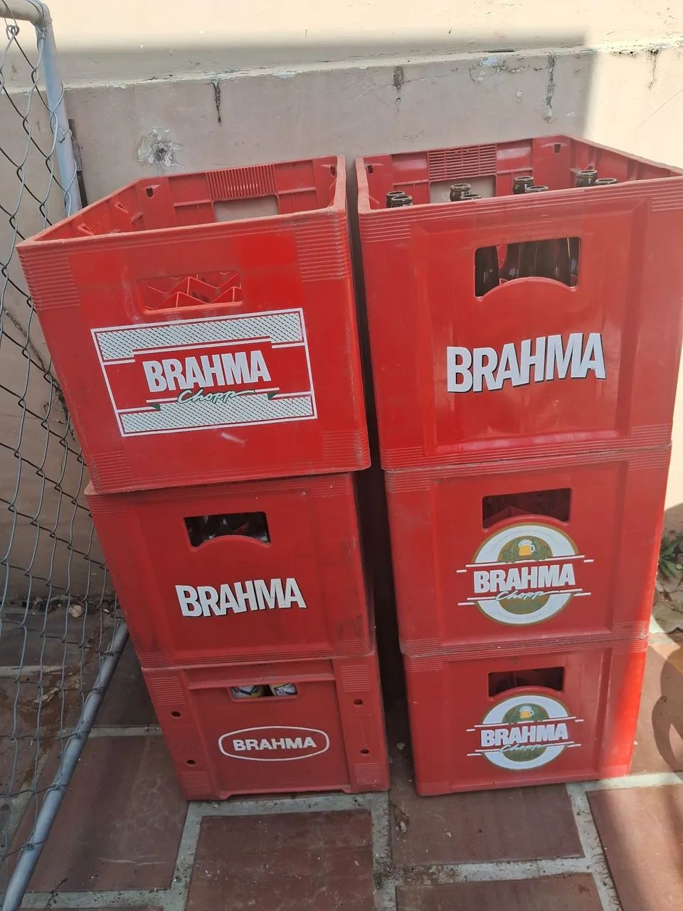 6 caixa de bebidas