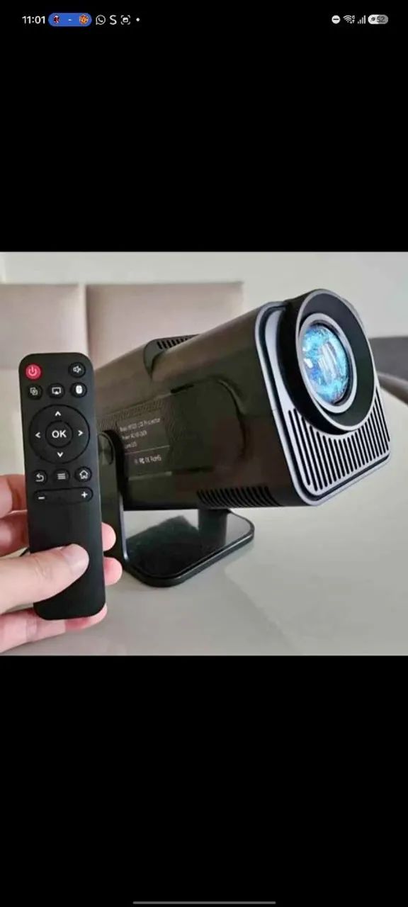 Projetor HY320 Smart Android - Imagem Gigante e Alta Resolução