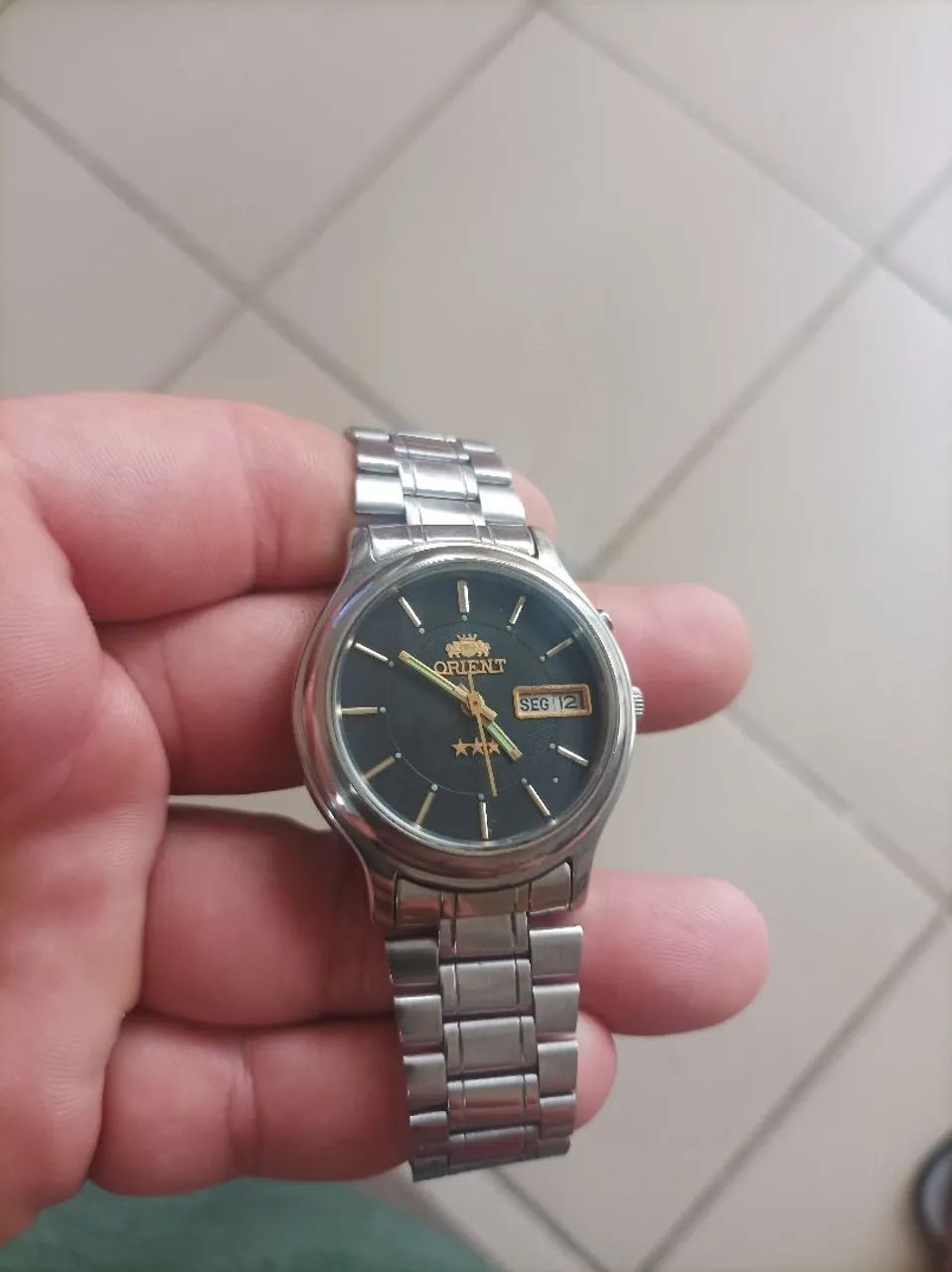 Relógio Orient Vintage 