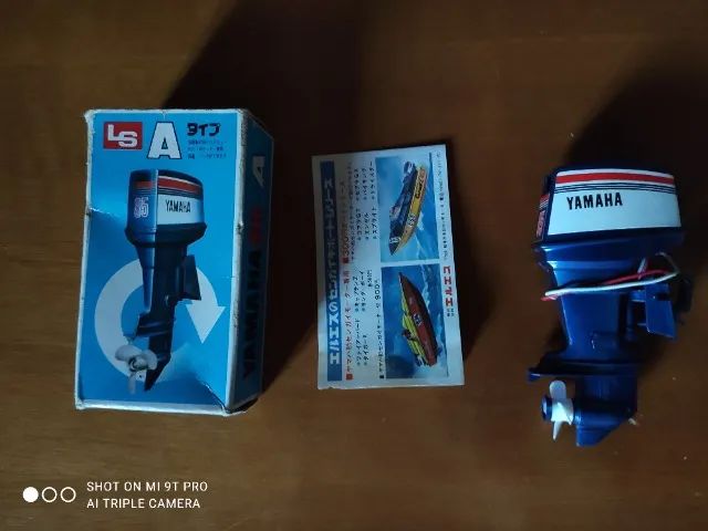 Motor de poupa RC  para barco 1/10 sem uso