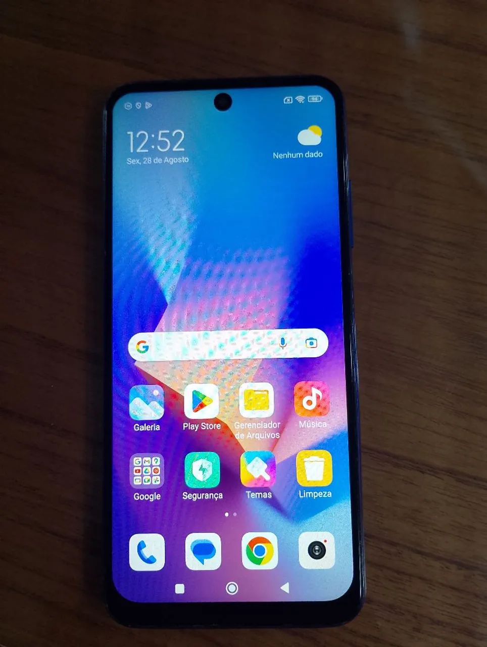 Celular redimi note 10 5g leia o anúncio 