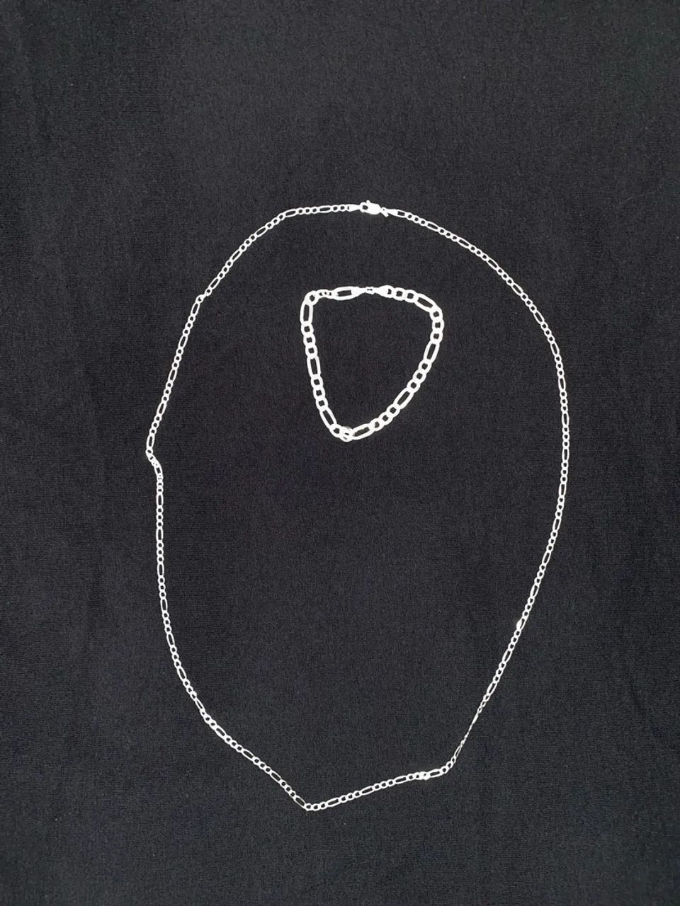 Corrente e Pulseira de Prata 925