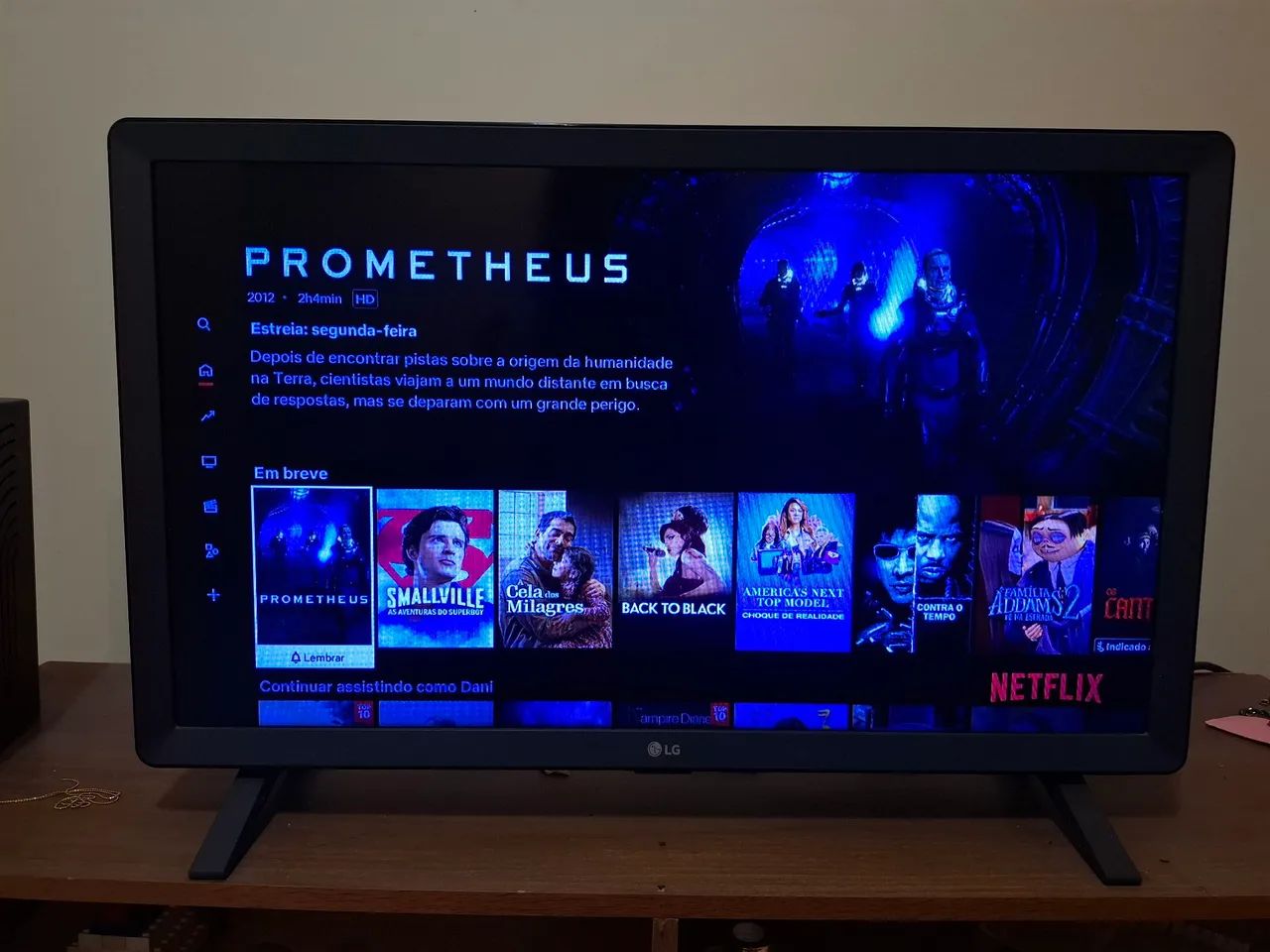 Smart TV LG 24 polegadas