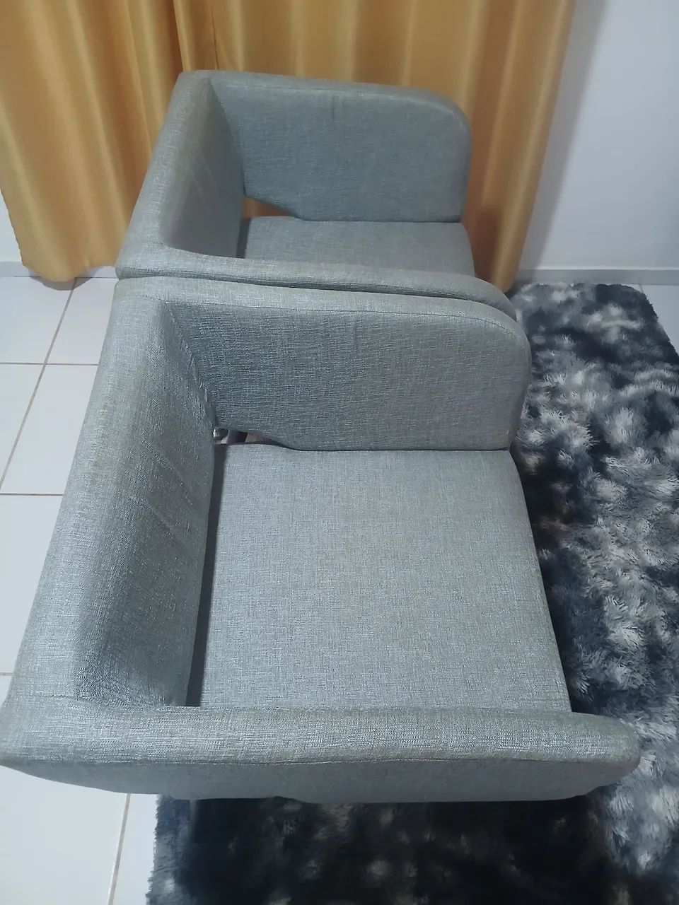  2 POLTRONAS SEMI-NOVAS 600 REAIS - Foto 2