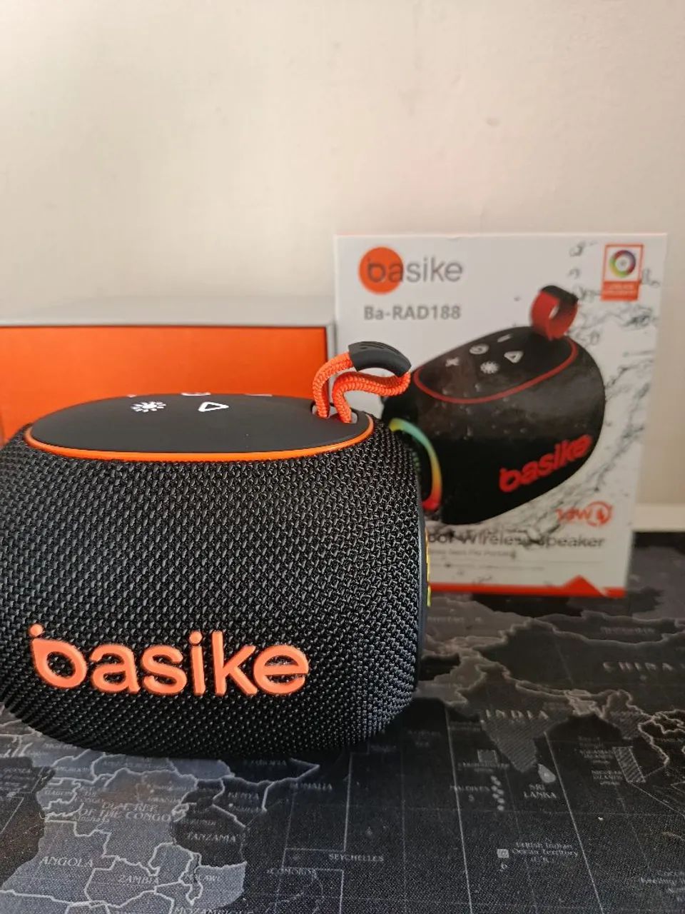 Caixinha Basike 15W IPX7 via bluetooth original / PREÇO IMBATÍVEL  - Foto 5