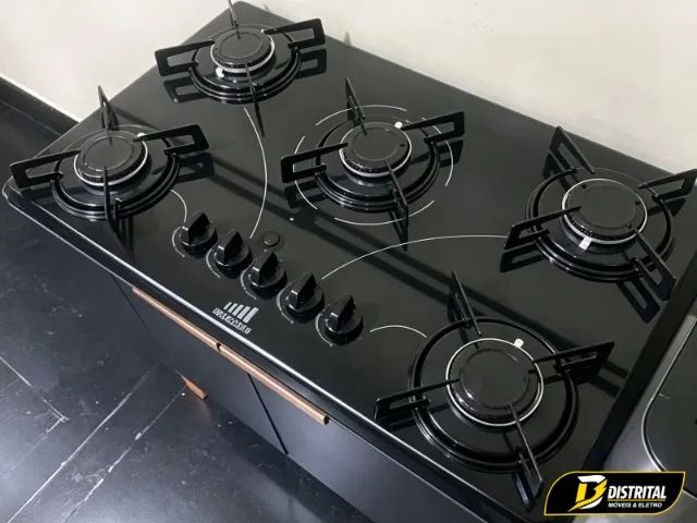 Fogão Cooktop Goold 5 Bocas Automatico Novo
