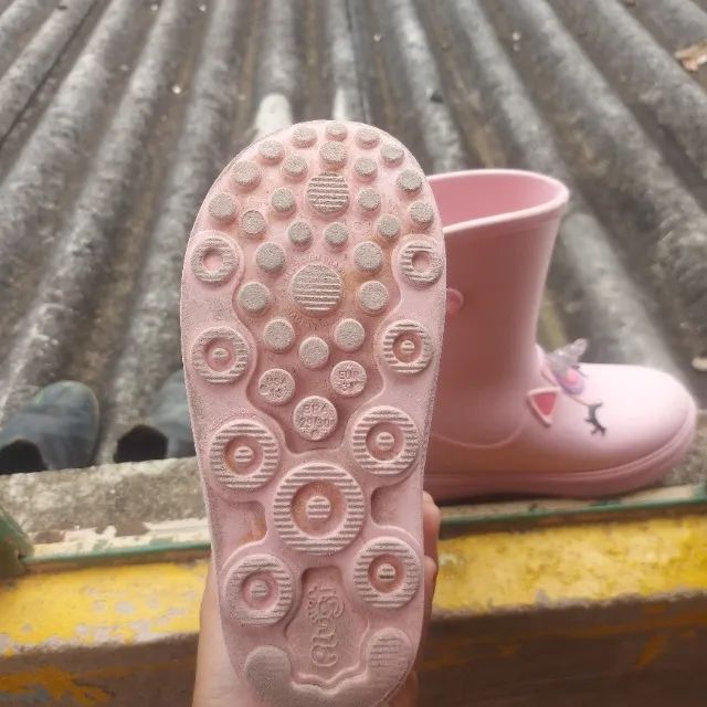 Galocha de chuva infantil  - Foto 2