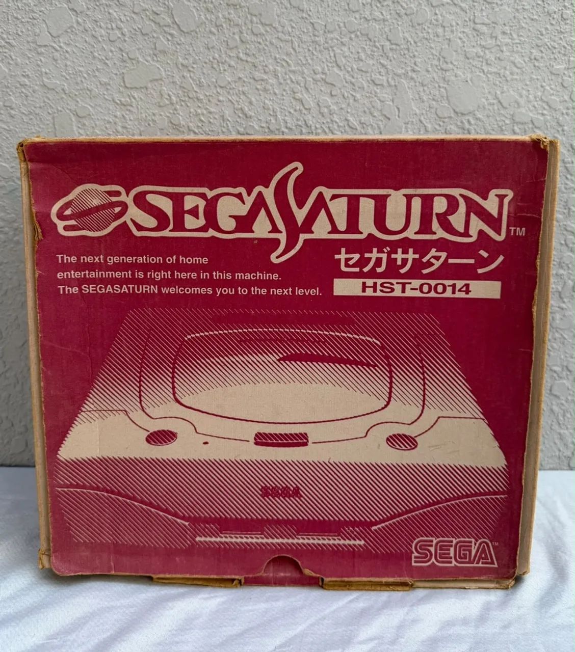 Sega Saturno Branco