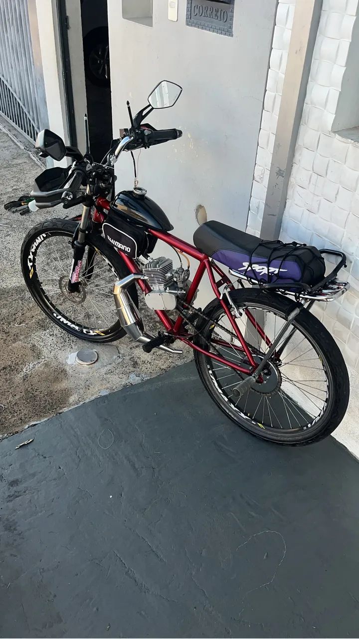 Bicicleta motorizada 80cc - Foto 2